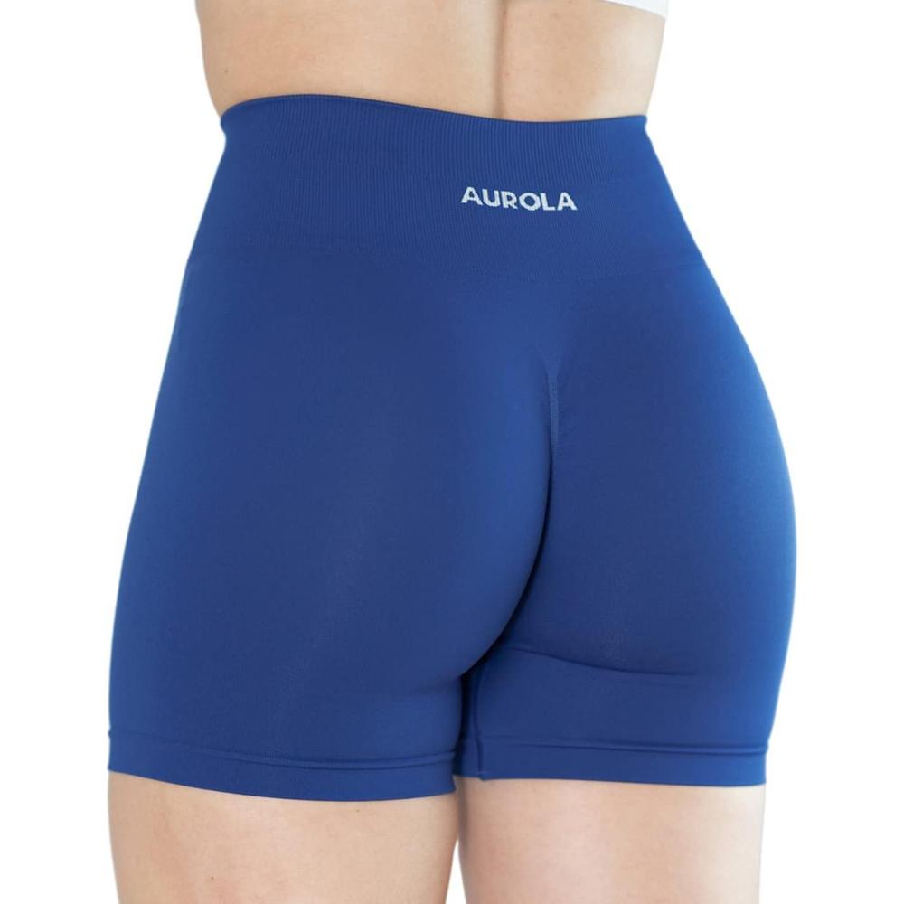 imageAUROLA Dream Tie Dye Workout Shorts for Women Seamless Scrunch Soft Active ShortsSurf the Web