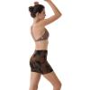 AUROLA Dream Tie Dye Workout Shorts for Women Seamless Scrunch Soft Active Shorts(Brown-black Tie Dye)