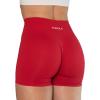AUROLA Dream Tie Dye Workout Shorts for Women Seamless Scrunch Soft Active Shorts(Chinese Red)