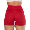 AUROLA Dream Tie Dye Workout Shorts for Women Seamless Scrunch Soft Active Shorts(Chinese Red)
