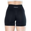 AUROLA Dream Tie Dye Workout Shorts for Women Seamless Scrunch Soft Active Shorts(Dark Black)