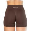 AUROLA Dream Tie Dye Workout Shorts for Women Seamless Scrunch Soft Active Shorts(Java Coffee)