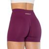 AUROLA Dream Tie Dye Workout Shorts for Women Seamless Scrunch Soft Active Shorts(Magenta)
