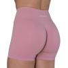 AUROLA Dream Tie Dye Workout Shorts for Women Seamless Scrunch Soft Active Shorts(Mauve Mist)