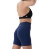 AUROLA Dream Tie Dye Workout Shorts for Women Seamless Scrunch Soft Active Shorts(Naval Academy)