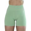 AUROLA Dream Tie Dye Workout Shorts for Women Seamless Scrunch Soft Active Shorts(Pastel Green)