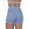 AUROLA Dream Tie Dye Workout Shorts for Women Seamless Scrunch Soft Active Shorts(Serenity Blue)