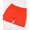 AUROLA Dream Tie Dye Workout Shorts for Women Seamless Scrunch Soft Active Shorts(Tangerine Tango)