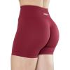 AUROLA Dream Tie Dye Workout Shorts for Women Seamless Scrunch Soft Active Shorts(Tibetan Red)