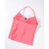 AUROLA Influence Longline Strappy Workout Halter Tops for Women,Removable Cups Padded Bras Impact Gym Yoga Sleeveless Top(Bubblegum)