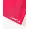 AUROLA Influence Longline Strappy Workout Halter Tops for Women,Removable Cups Padded Bras Impact Gym Yoga Sleeveless Top(Pink)
