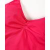 AUROLA Influence Longline Strappy Workout Halter Tops for Women,Removable Cups Padded Bras Impact Gym Yoga Sleeveless Top(Pink)