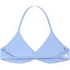 AUROLA Influence Strappy Bra Sports Bras for Women, Backless Padded Impact Strappy Bra Workout Gym Yoga with Removable Cups(Airy Blue)