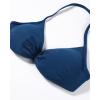 AUROLA Influence Strappy Bra Sports Bras for Women, Backless Padded Impact Strappy Bra Workout Gym Yoga with Removable Cups(Ensign Blue)
