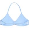 AUROLA Influence Strappy Bra Sports Bras for Women, Backless Padded Impact Strappy Bra Workout Gym Yoga with Removable Cups(Sky Light)