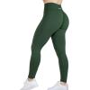 AUROLA Influence Workout Leggings for Women, Seamless Compression Tummy Control Leggings Mid Rise Yoga Pants(Mountain View)
