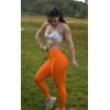 AUROLA Influence Workout Leggings for Women, Seamless Compression Tummy Control Leggings Mid Rise Yoga Pants(Persimmon Orange)