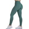 AUROLA Influence Workout Leggings for Women, Seamless Compression Tummy Control Leggings Mid Rise Yoga Pants(Sagebrush Green)