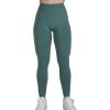 AUROLA Influence Workout Leggings for Women, Seamless Compression Tummy Control Leggings Mid Rise Yoga Pants(Sagebrush Green)