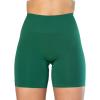 AUROLA Intensify Workout Shorts for Women Seamless Scrunch Short Gym Yoga Running Sport Active Exercise Fitness Shorts(Alpine Green)