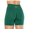 AUROLA Intensify Workout Shorts for Women Seamless Scrunch Short Gym Yoga Running Sport Active Exercise Fitness Shorts(Alpine Green)