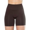 AUROLA Intensify Workout Shorts for Women Seamless Scrunch Short Gym Yoga Running Sport Active Exercise Fitness Shorts(Chocolate Plum)