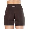 AUROLA Intensify Workout Shorts for Women Seamless Scrunch Short Gym Yoga Running Sport Active Exercise Fitness Shorts(Chocolate Plum)