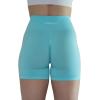 AUROLA Intensify Workout Shorts for Women Seamless Scrunch Short Gym Yoga Running Sport Active Exercise Fitness Shorts(Crystal Blue)