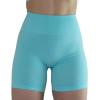 AUROLA Intensify Workout Shorts for Women Seamless Scrunch Short Gym Yoga Running Sport Active Exercise Fitness Shorts(Crystal Blue)