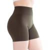 AUROLA Intensify Workout Shorts for Women Seamless Scrunch Short Gym Yoga Running Sport Active Exercise Fitness Shorts(Dark Olive)
