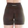 AUROLA Intensify Workout Shorts for Women Seamless Scrunch Short Gym Yoga Running Sport Active Exercise Fitness Shorts(Dark Olive)