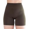 AUROLA Intensify Workout Shorts for Women Seamless Scrunch Short Gym Yoga Running Sport Active Exercise Fitness Shorts(Dark Olive)