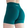 AUROLA Intensify Workout Shorts for Women Seamless Scrunch Short Gym Yoga Running Sport Active Exercise Fitness Shorts(Deep Teal)