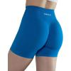 AUROLA Intensify Workout Shorts for Women Seamless Scrunch Short Gym Yoga Running Sport Active Exercise Fitness Shorts(Diva Blue)