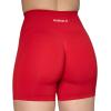 AUROLA Intensify Workout Shorts for Women Seamless Scrunch Short Gym Yoga Running Sport Active Exercise Fitness Shorts(Fiery Red)