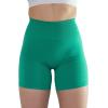 AUROLA Intensify Workout Shorts for Women Seamless Scrunch Short Gym Yoga Running Sport Active Exercise Fitness Shorts(Golf Green)