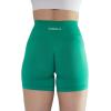 AUROLA Intensify Workout Shorts for Women Seamless Scrunch Short Gym Yoga Running Sport Active Exercise Fitness Shorts(Golf Green)