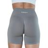 AUROLA Intensify Workout Shorts for Women Seamless Scrunch Short Gym Yoga Running Sport Active Exercise Fitness Shorts(Gull Grey)