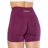 AUROLA Intensify Workout Shorts for Women Seamless Scrunch Short Gym Yoga Running Sport Active Exercise Fitness Shorts(Magenta)