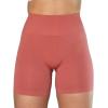 AUROLA Intensify Workout Shorts for Women Seamless Scrunch Short Gym Yoga Running Sport Active Exercise Fitness Shorts(Mineral Red)