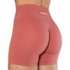 AUROLA Intensify Workout Shorts for Women Seamless Scrunch Short Gym Yoga Running Sport Active Exercise Fitness Shorts(Mineral Red)