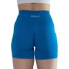 AUROLA Intensify Workout Shorts for Women Seamless Scrunch Short Gym Yoga Running Sport Active Exercise Fitness Shorts(Pack（black/Pink/Diva Blue）)