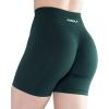 AUROLA Intensify Workout Shorts for Women Seamless Scrunch Short Gym Yoga Running Sport Active Exercise Fitness Shorts(Ponderosa Green)
