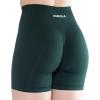 AUROLA Intensify Workout Shorts for Women Seamless Scrunch Short Gym Yoga Running Sport Active Exercise Fitness Shorts(Ponderosa Green)
