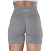 AUROLA Intensify Workout Shorts for Women Seamless Scrunch Short Gym Yoga Running Sport Active Exercise Fitness Shorts(Sliver Sconce)
