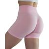 AUROLA Intensify Workout Shorts for Women Seamless Scrunch Short Gym Yoga Running Sport Active Exercise Fitness Shorts(Sweet Pink)