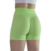 AUROLA Intensify Workout Shorts for Women Seamless Scrunch Short Gym Yoga Running Sport Active Exercise Fitness Shorts(Tender Green)
