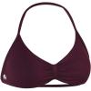 AUROLA Influence Strappy Bra Sports Bras for Women, Backless Padded Impact Strappy Bra Workout Gym Yoga with Removable Cups(Black Cherry)