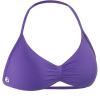 AUROLA Influence Strappy Bra Sports Bras for Women, Backless Padded Impact Strappy Bra Workout Gym Yoga with Removable Cups(Dark Purple)