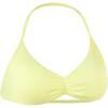 AUROLA Influence Strappy Bra Sports Bras for Women, Backless Padded Impact Strappy Bra Workout Gym Yoga with Removable Cups(Elfin Yellow)